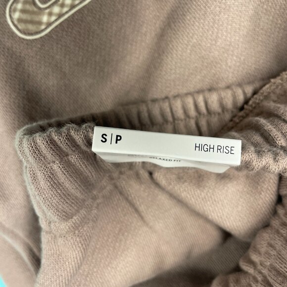 NWT - PINK Victoria's Secret - S - Ivy Fleece Sweatpants - High Rise Relaxed Fit - Picture 6 of 16